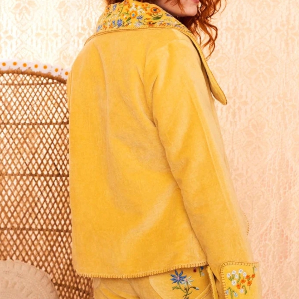 The Hippie Shake Hollywood Gold Jacket - NEW - Picture 5 of 17